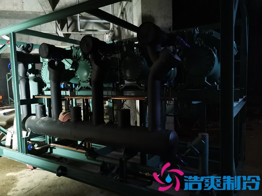 農(nóng)產(chǎn)品物流園萍鄉(xiāng)11000㎡低溫冷藏冷凍庫新工程案例 壓縮機